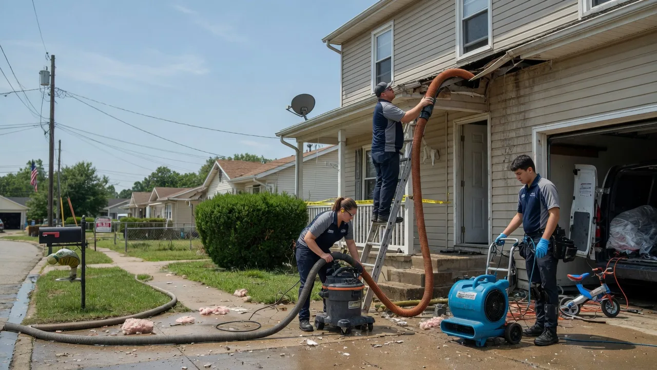 Water Damage Restoration in Tangier, VA near me